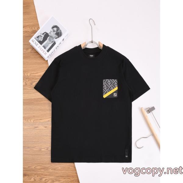 フェンディスーパー コピー半袖TシャツHOT セール 激安 最新の品 切り売り販売