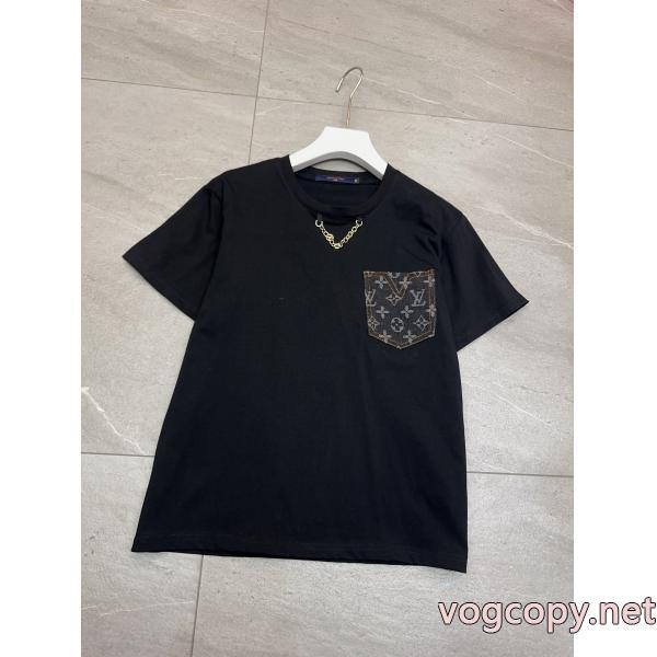 ブランドコピー半袖TシャツLOUIS VUITTON今年流行りの新作アイテム 存在感が高い 即日対応