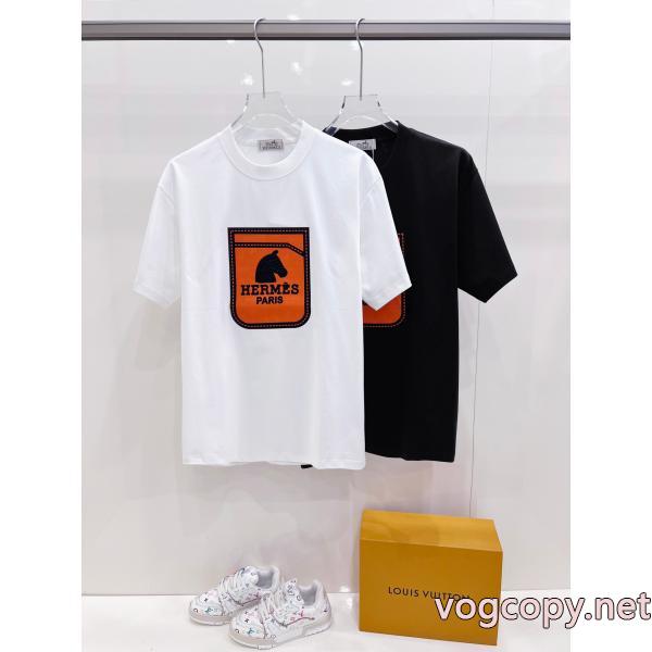 半袖Tシャツ定番の人気商品 軽くて着心地がいい 人気定番大人気HERMESコピー 品 ブランド