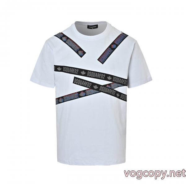 ブランド フェイクDSQUARED2半袖Tシャツ【大人気】定番商品 海外限定 専門通販店