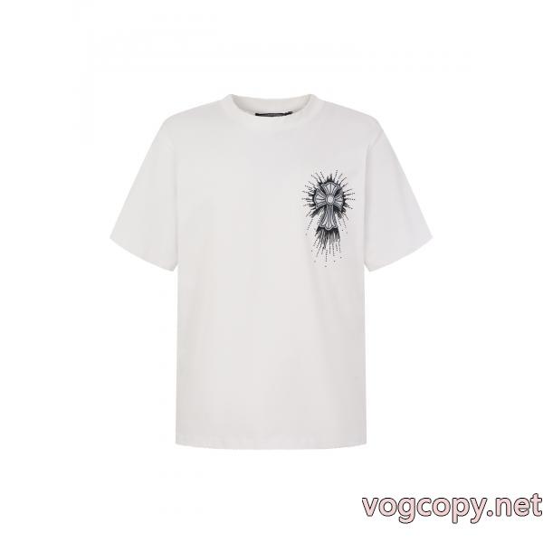 CHROME HEARTS弾力性の高い 2026ファッション 破格値大放出半袖Tシャツ激安 ブランド 通販