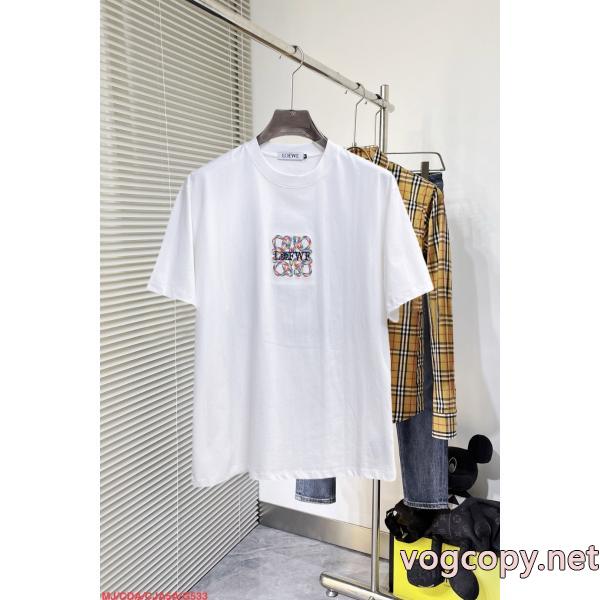 スーパー コピー ブランド 通販LOEWEデザイン性の高い 破格値大放出 超人気美品半袖Tシャツ
