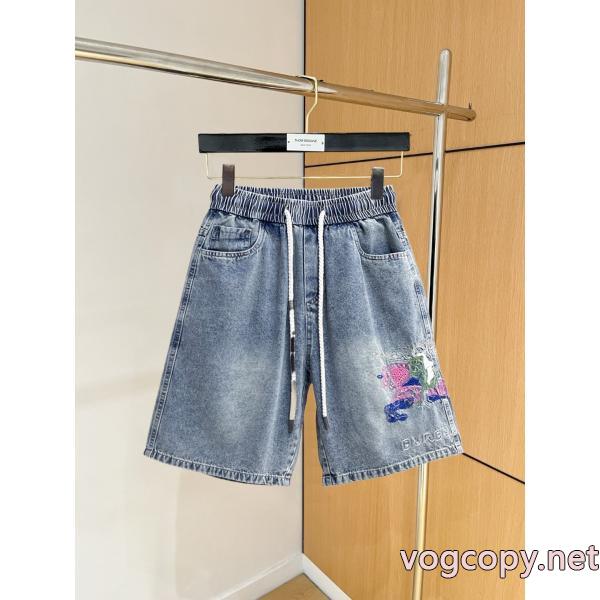 大絶賛の履き心地! 抜群な通気性 セールで入手!偽 ブランド 販売BURBERRYデニムパンツ