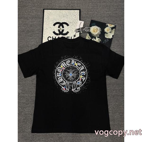 CHROME HEARTS最安値2026 芸能人人気 大人気アイテム半袖Tシャツ偽 ブランド