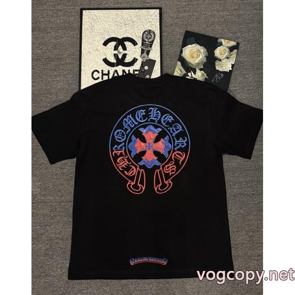スーパー コピー 安心赤字超特価格安 NEW大変素敵 在庫処分SALECHROME HEARTS半袖Tシャツ