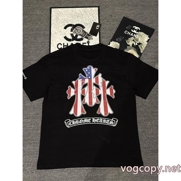 肌触りの気持ちい〜  完売必須　限定SALE 逸品激安 ブランド 通販半袖TシャツCHROME HEARTS