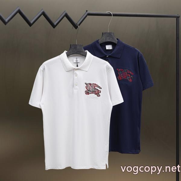 コピー ブランド 販売売れ筋！ ファッショニスタ愛用 実用的な一品BURBERRY半袖poloTシャツ