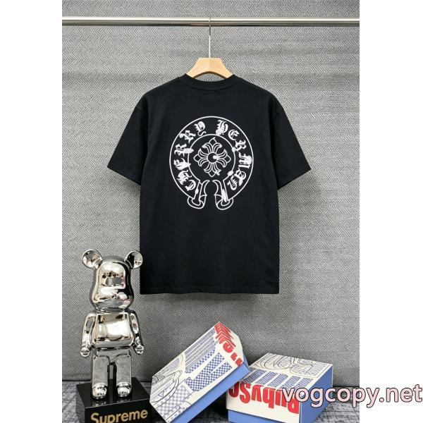 送料無料限定価格 男女兼用 人気商品再入荷クロムハーツ半袖Tシャツ激安 通販 ブランド