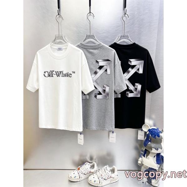 コピー 品 販売最高な材料 お洒落な印象 新価格で登場！オフホワイト半袖Tシャツ