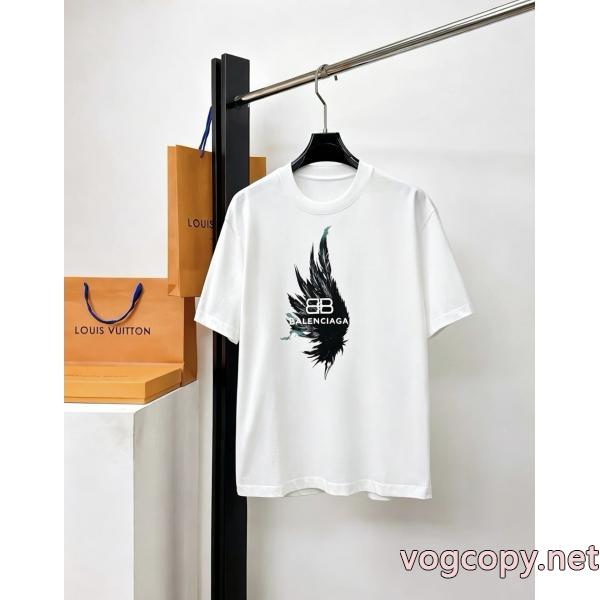 ブランド スーパー コピー 優良バレンシアガ半袖TシャツHOTお買い得 高級ブランド  店舗完売品