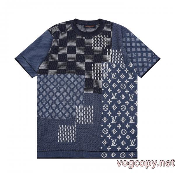 LOUIS VUITTONブランド 品 激安 通販定番の魅力 より格上げして 流行の注目ブランド半袖Tシャツ