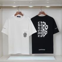 肌触りの気持ちい〜  激安大特価得価 定番のストリートスタイル半袖TシャツCHROME HEARTS激安 ブランド 通販