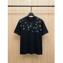 高品質で綺麗 新作限定争奪戦 素敵 ブランド 偽物 通販LOUIS VUITTON半袖Tシャツ