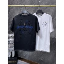 ブランド コピー 販売店クロムハーツメール便対応 若々しい雰囲気 サイズ豊富半袖Tシャツ
