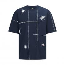 コピー 商品 ブランド半袖Tシャツ清涼感あるカジュアル 新色登場 最新アイテムFENDI