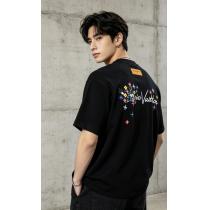絶対欲しい 最高級ランク 夏季超人気半袖Tシャツ偽物 ブランドLOUIS VUITTON