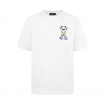 大変人気 ついに登場 ファッションスタッズ半袖Tシャツ偽物 通販FENDI