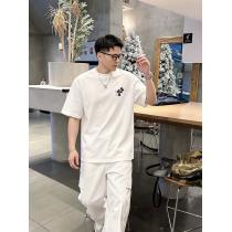 オシャレな雰囲気 夏季超人気アイテム 爆買い大得価防热ブランド スーパー コピー 優良店CHROME HEARTS半袖Tシャツ