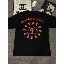 大人気!!完売前に 定番人気商品 限定人気セールブランド 偽物 激安半袖Tシャツクロムハーツ