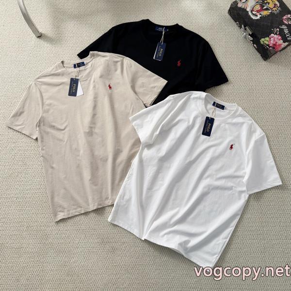 偽 ブランド 購入Polo Ralph Lauren半袖Tシャツセレブ風  フェミニンな雰囲気 大人気商品セール