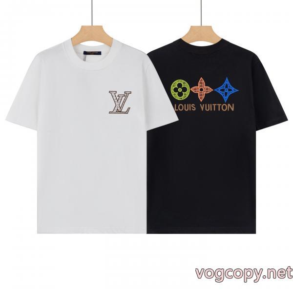 LOUIS VUITTONスーパー コピー洗練された印象 見た目が良い 超激得260%新品半袖Tシャツ