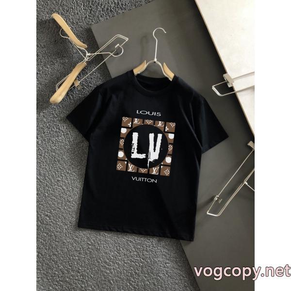 半袖Tシャツスーパー コピー メンズLOUIS VUITTONカラバリ豊富 快適な着心地 超人気