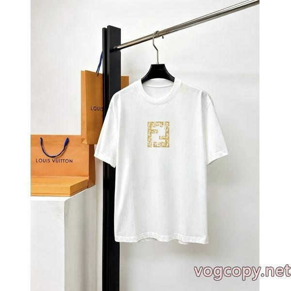 FENDI顧客セール大特価 大注目 究極な着心地半袖Tシャツコピー 商品 通販