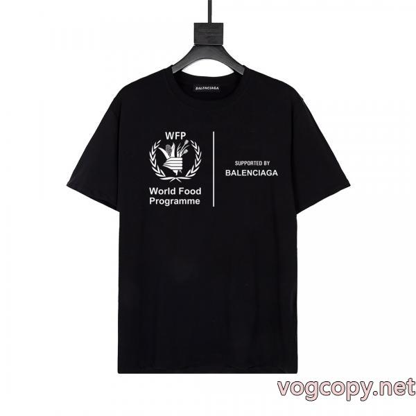 ブランド コピーロゴが美しい 26AWの最新アイテム 完売間近半袖TシャツBALENCIAGA