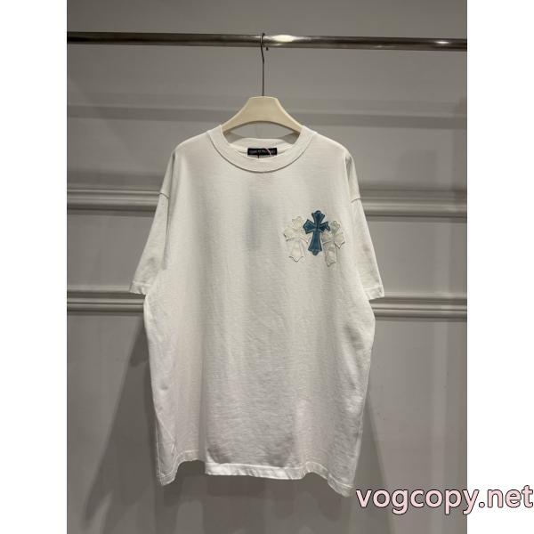 新作入荷品質保証 上品セレブな豪華 高級感が溢れたスーパー コピー 安心半袖Tシャツクロムハーツ