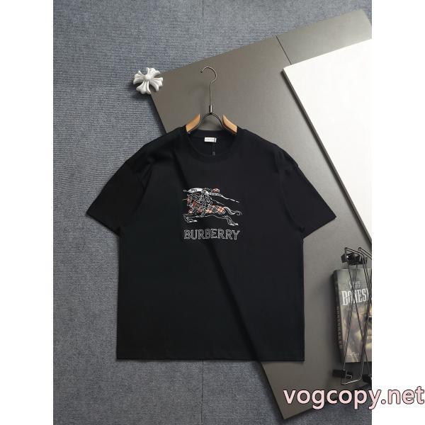 BURBERRYブランド コピー 販売 店半袖Tシャツ季節を問わず活躍し 実用的な一品 即対応