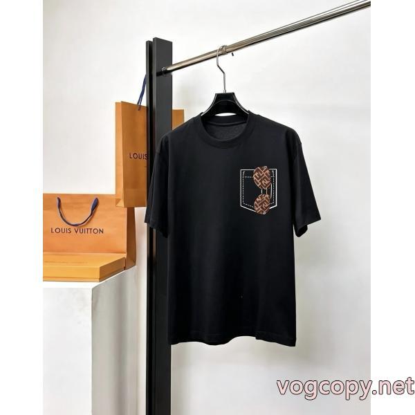 FENDI人気セールHOT 新品本物 大人のファッション偽 ブランド 販売半袖Tシャツ