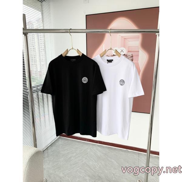 VERSACE半袖Tシャツブランド コピー 優良店きれいめ上品に 雑誌掲載 トレンド商品