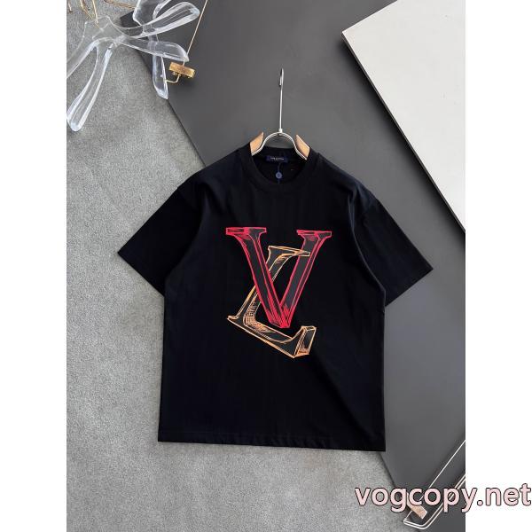 LOUIS VUITTONスーパー コピー メンズ最安値 上品スタイル 激安通販半袖Tシャツ