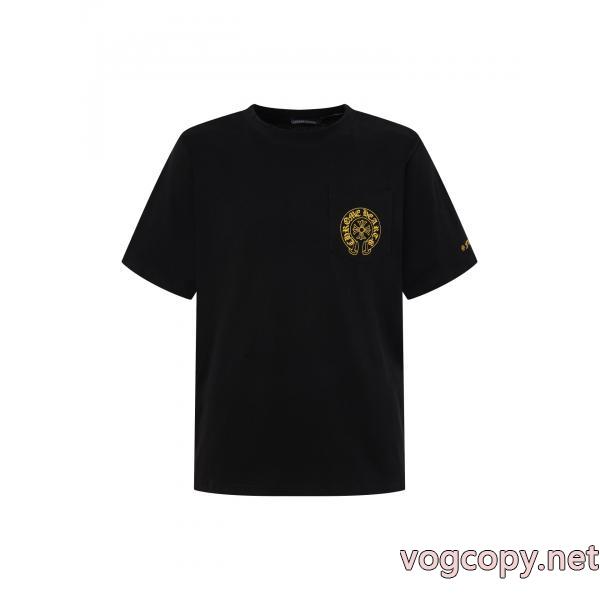 綺麗な 豊富な色揃え トレンド感満載ブランド 偽物 通販半袖Tシャツクロムハーツ