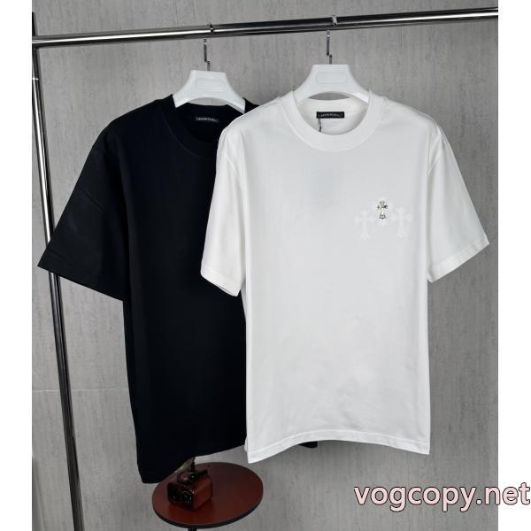 偽物 通販 サイト今度こそ完売！ 雑誌掲載 2026新作品半袖TシャツCHROME HEARTS