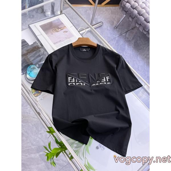 圧倒的な存在感 最新商品 鮮度が手に入る半袖TシャツFENDIブランド コピー  