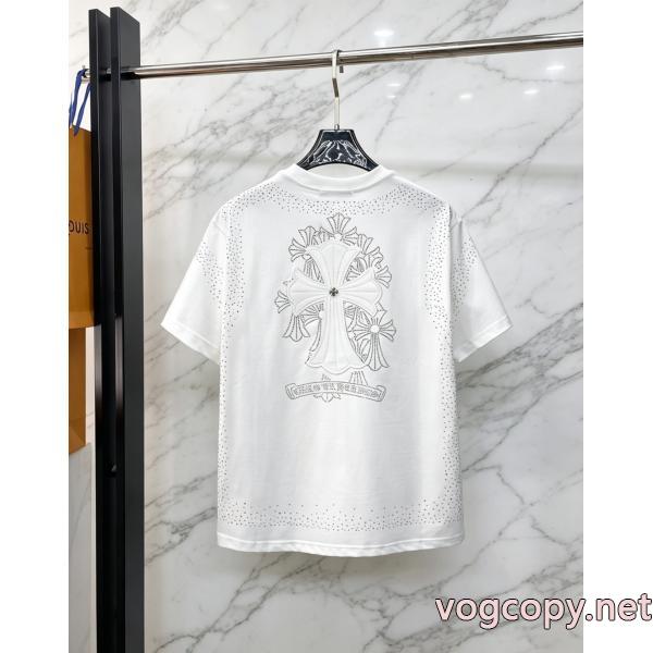 ブランド スニーカー 激安半袖TシャツCHROME HEARTS春の新生活 有名人の愛用品 セレブ愛用