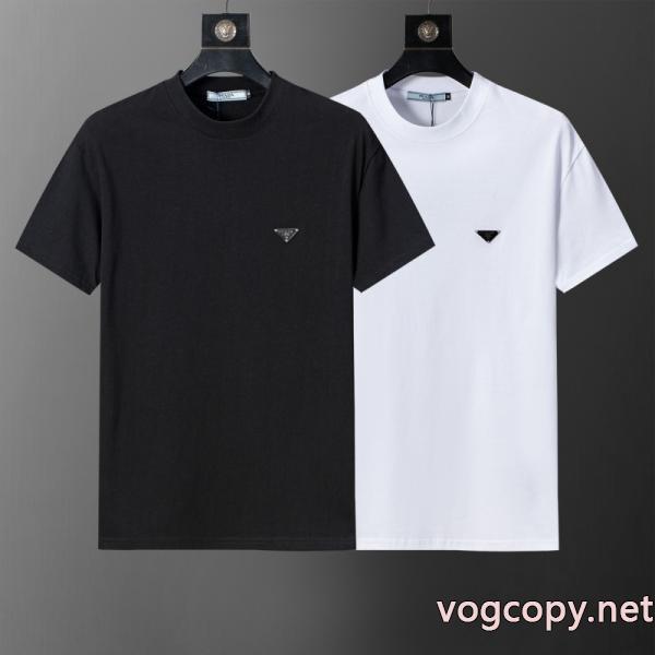 PRADA半袖Tシャツお洒落新作 最安値激しい争奪戦 限定品も！ブランド スニーカー 激安
