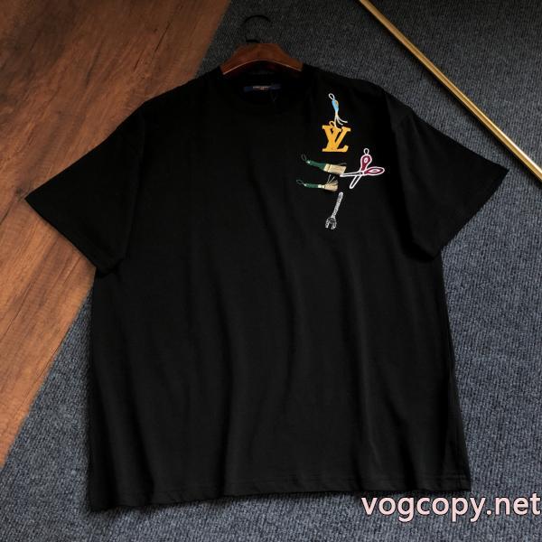 半袖Tシャツ芸能人愛用 当店最安値 目玉商品セール偽物 ブランド 販売LOUIS VUITTON