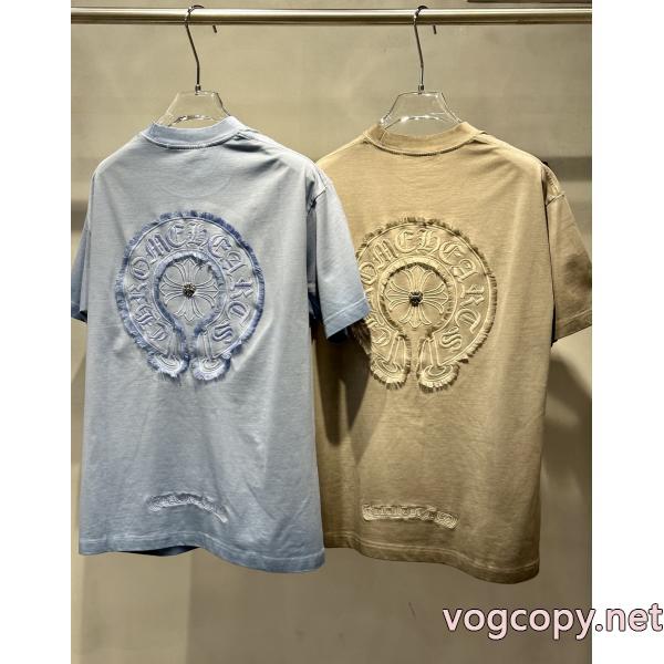 半袖Tシャツブランド コピー大変大人気2026 万能アイテム 今季流行りCHROME HEARTS