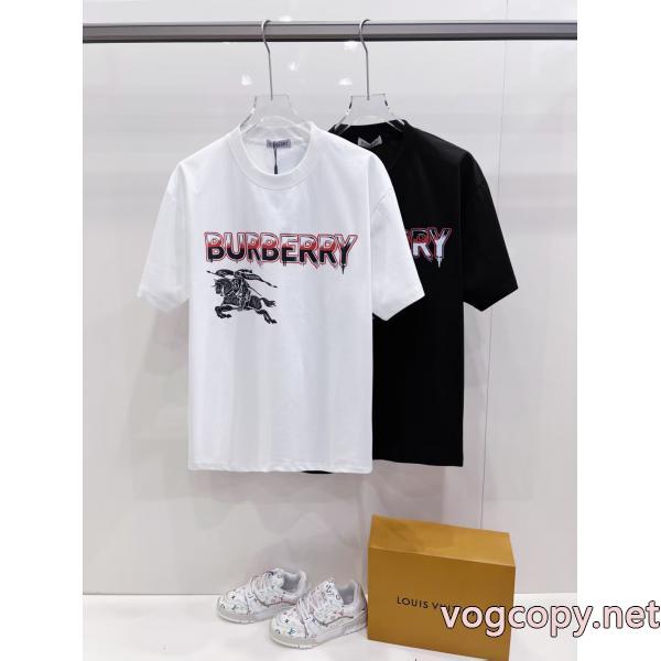 コピー ブランド 販売BURBERRY半袖Tシャツ新作 クリスマス人気商品 耐久性に優れ