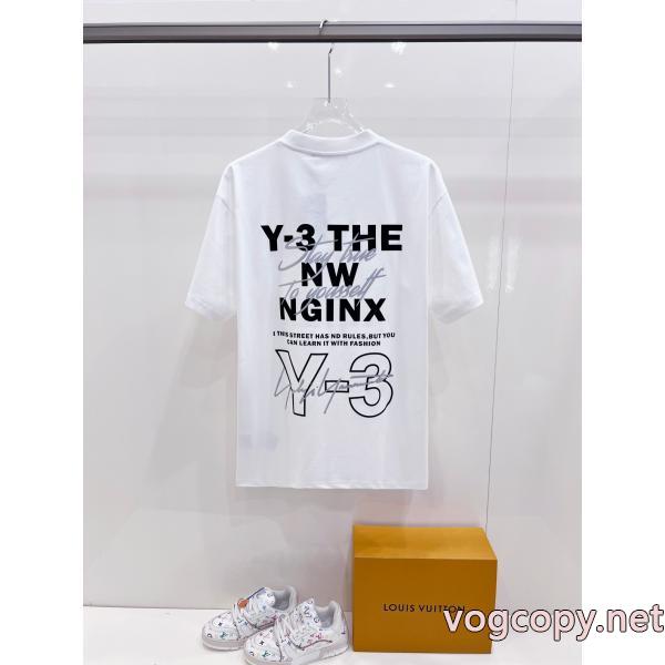 Y-3半袖Tシャツ偽物 ブランド 激安目を惹く新作 モード感の高い2026のスタイル ギフトに最高