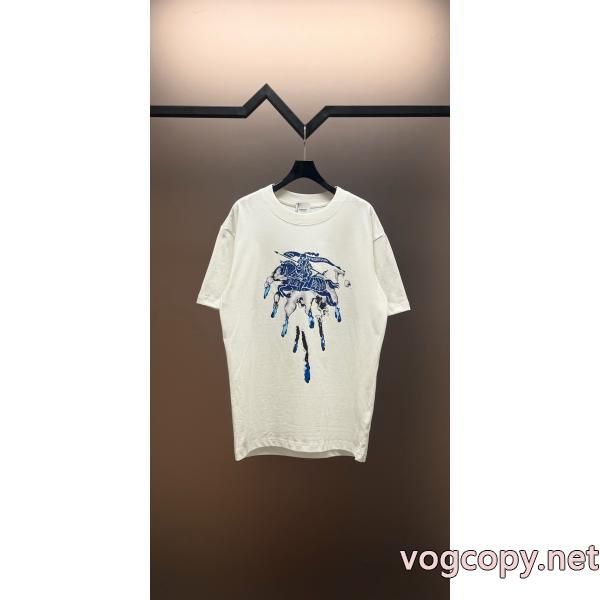 正規品取扱店 希少大人気 話題の新作到着半袖TシャツBURBERRYブランド スニーカー 激安