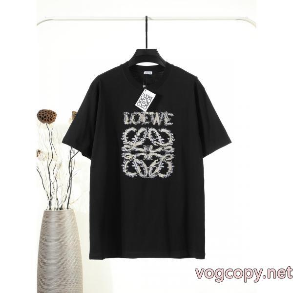 LOEWEブランド コピー 通販半袖Tシャツ完売前に 日本完売 速達EMS便