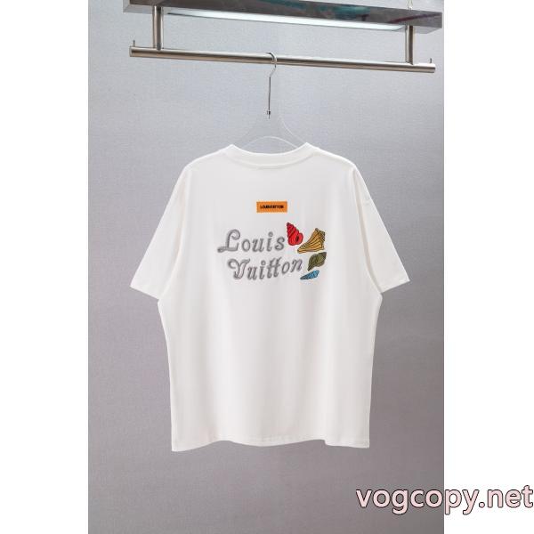 LOUIS VUITTON人気急上昇中 レビュー高い 最高品質スーパー コピー 通販 優良半袖Tシャツ