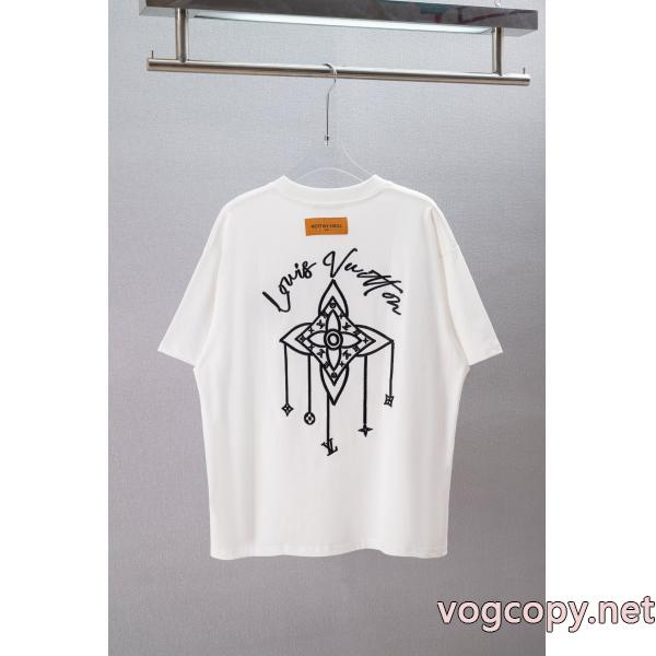 LOUIS VUITTON最新トレンドファッション新着 重宝するアイテム ファッションブランド偽物 ブランド 販売半袖Tシャツ