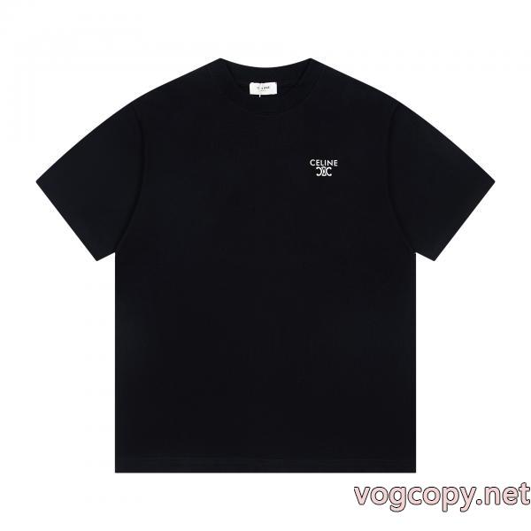 絶対欲しい新作 売り切れ間近 大人カジュアル半袖Tシャツスーパー コピー 通販 優良CELINE