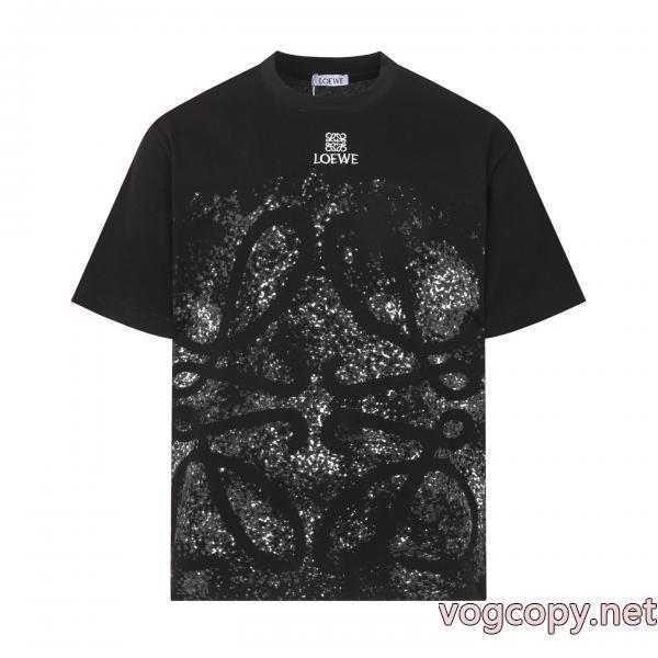 雑誌掲載モデル!! 上品低価 爆発的通販半袖TシャツLOEWEブランド コピー ショップ