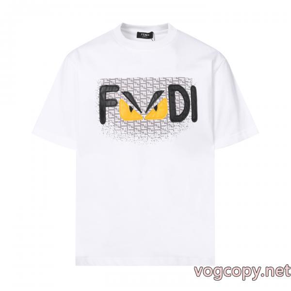 半袖Tシャツ偽 ブランド 通販ナチュラル 数量限定大特価 高級感のあるFENDI