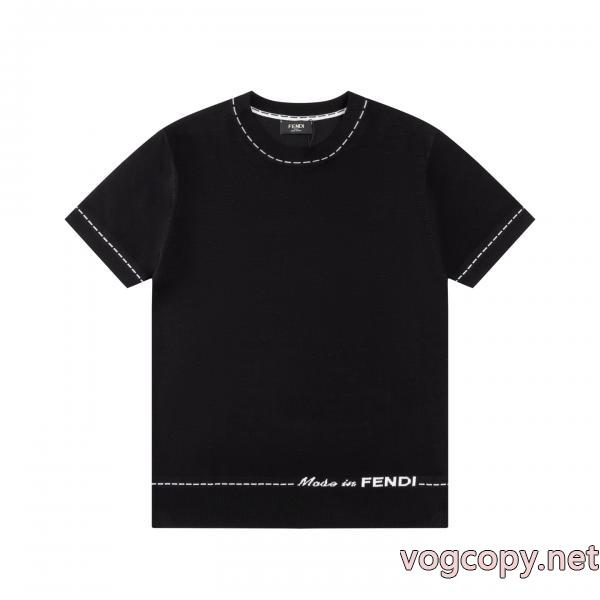FENDI半袖Tシャツ偽物 ブランド人気セール得価 話題が沸騰中 トレンドの最先端に